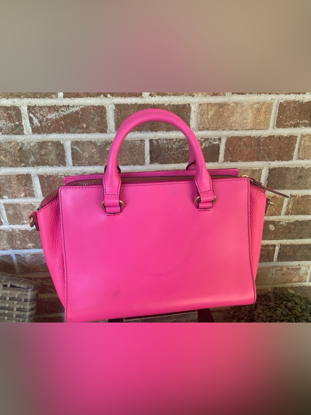 Kate Spade New York Hadley Street Mini Bernadine leather satchel - Picture 5 of 11